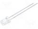 LED  5mm  zelená  13÷30mcd  120°  20mA  1,6÷2,6V  Čelo  vklesnuté