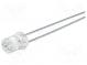 LED  5mm  červená  120÷210mcd  100°  20mA  1,6÷2,6V  Čelo  vklesnuté