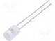 LED  5mm  žltá  460mcd  110°  20mA  1,6÷2,4V  Čelo  plochá