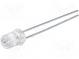 LED  5mm  zelená  270÷460mcd  100°  20mA  2,6÷3,8V  Čelo  vklesnuté