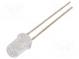 LED  5mm  biela studená  6500÷10000mcd  30°  20mA  2,8÷3,8V