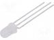 LED  5mm  dvojfarebná  žltá/zelená  1300÷3000mcd  390÷890mcd  60°