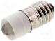LED lampa  biela  E10  6VDC  6VAC