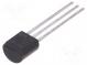 IC  teplotný senzor  diódový  -40÷125°C  TO92  THT  Presn  ±1,5°C