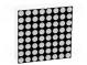 Displej  LED  matice  8x8  červený  15mcd  katóda  37,9x37,9mm