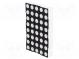 Displej  LED  matice  5x8  zelený  7,3mcd  anóda  60,6x37,8mm