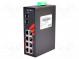 Switch Ethernet  neriadený  Počet portov  8  12÷48VDC  RJ45  10W