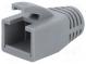 Puzdro konektora RJ45  8mm  Farba  šedá