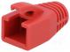 Puzdro konektora RJ45  8mm  Farba  červený