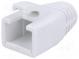 Puzdro konektora RJ45  8mm  Farba  biela