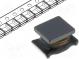 Tlmivka  drôtový  SMD  1812  100uH  160mA  2,5Ω  ±10%  4,5x3,2x2,6mm