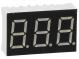 Displej  LED  7-segmentový  9,14mm  červený  6,5mcd  anóda  0,36