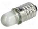 LED lamp  white  E10  230VAC  1100÷1600mcd