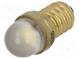 LED lampa  biela  E14  24VDC  24VAC