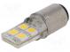 LED lampa  biela  BA15D  24VDC  24VAC