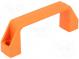 Rukoväť  Mat  technopolymér (PA)  oranžová  H 45mm  L 150mm