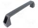 Rukoväť  Mat  technopolymér (PA)  čierna  H 54mm  L 260mm  W 30mm