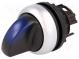 Prepínač  otočný  2 polohy  22mm  modrá  Podsv  M22-FLED, M22-LED