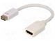 Adaptér  DVI mini vidlica,HDMI zásuvka  0,21m