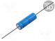 Kondenzátor  elektrolytický  THT  470uF  10VDC  Ø6,5x18mm  ±20%