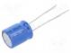 Kondenzátor  elektrolytický  THT  100uF  50VDC  Ø10x12mm  ±20%