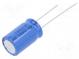 Kondenzátor  elektrolytický  THT  100uF  100VDC  Ø12,5x20mm  ±20%