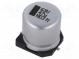 Kondenzátor  elektrolytický  SMD  47uF  63VDC  10x10x10mm  ±20%