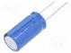Kondenzátor  elektrolytický  THT  4,7mF  16VDC  Ø16x31mm  ±20%