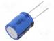 Kondenzátor  elektrolytický  THT  100uF  200VDC  Ø16x20mm  ±20%