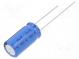 Kondenzátor  elektrolytický  THT  10uF  400VDC  Ø10x20mm  ±20%