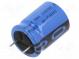 Kondenzátor  elektrolytický  THT  100uF  200VDC  Ø16x20mm  ±20%