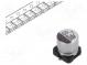 Kondenzátor  elektrolytický  SMD  4,7uF  50VDC  5x5x5,3mm  ±20%