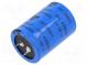 Kondenzátor  elektrolytický  SNAP-IN  820uF  400VDC  Ø35x50mm
