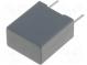 Kondenzátor  polyesterový  100nF  200VAC  400VDC  Raster  7,5mm
