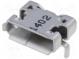Zásuvka  USB AB micro  SMT  vodorovné  V  USB 2.0  pozlátený