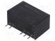 Prevodník  DC/DC  1W  Uvst 21,6÷26,4V  Uvýst 12VDC  Uvýst2 -12VDC
