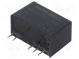 Prevodník  DC/DC  2W  Uvst 4,5÷5,5V  Uvýst 15VDC  Uvýst2 -15VDC