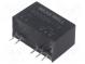 Prevodník  DC/DC  2W  Uvst 21,6÷26,4V  Uvýst 15VDC  Uvýst2 -15VDC