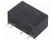 Prevodník  DC/DC  1W  Uvst 4,5÷5,5V  5VDC  Ivýst 200mA  SIP7  4,2g