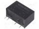 Prevodník  DC/DC  1W  Uvst 10,8÷13,2V  5VDC  Ivýst 200mA  SIP7