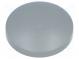 Hmatník  okrúhly  sivá  Mat  plast