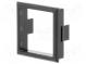 Rám  čierna  Určenie  MEC3FTH9,MEC3FTH980  Mat  plast