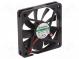 Ventilátor  DC  axiálny  12VDC  60x60x10mm  27,55m3/h  28,5dBA