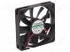Ventilátor  DC  axiálny  12VDC  60x60x10mm  24,17m3/h  25dBA  Vapo