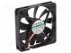 Ventilátor  DC  axiálny  12VDC  60x60x10mm  20,62m3/h  20,5dBA
