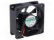Ventilátor  DC  axiálny  24VDC  60x60x25mm  27,04m3/h  16,7dBA