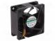Ventilátor  DC  axiálny  24VDC  60x60x25mm  45,63m3/h  27dBA  Vapo