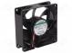 Ventilátor  DC  axiálny  12VDC  80x80x25mm  69,29m3/h  33dBA  Vapo