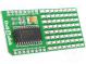Click board  LED matrica  SPI  MAX7219  mikroBUS konektor  5VDC