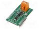 Click board  ampérmeter  SPI  MCP3201  3,3/5VDC
